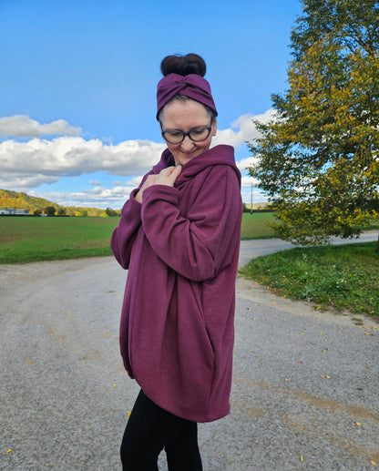 Tulpan - Oversized Cardigan & Kuscheldecke to go