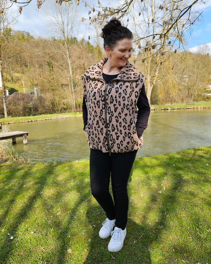 Vindskydd  Oversized Weste in drei Längen