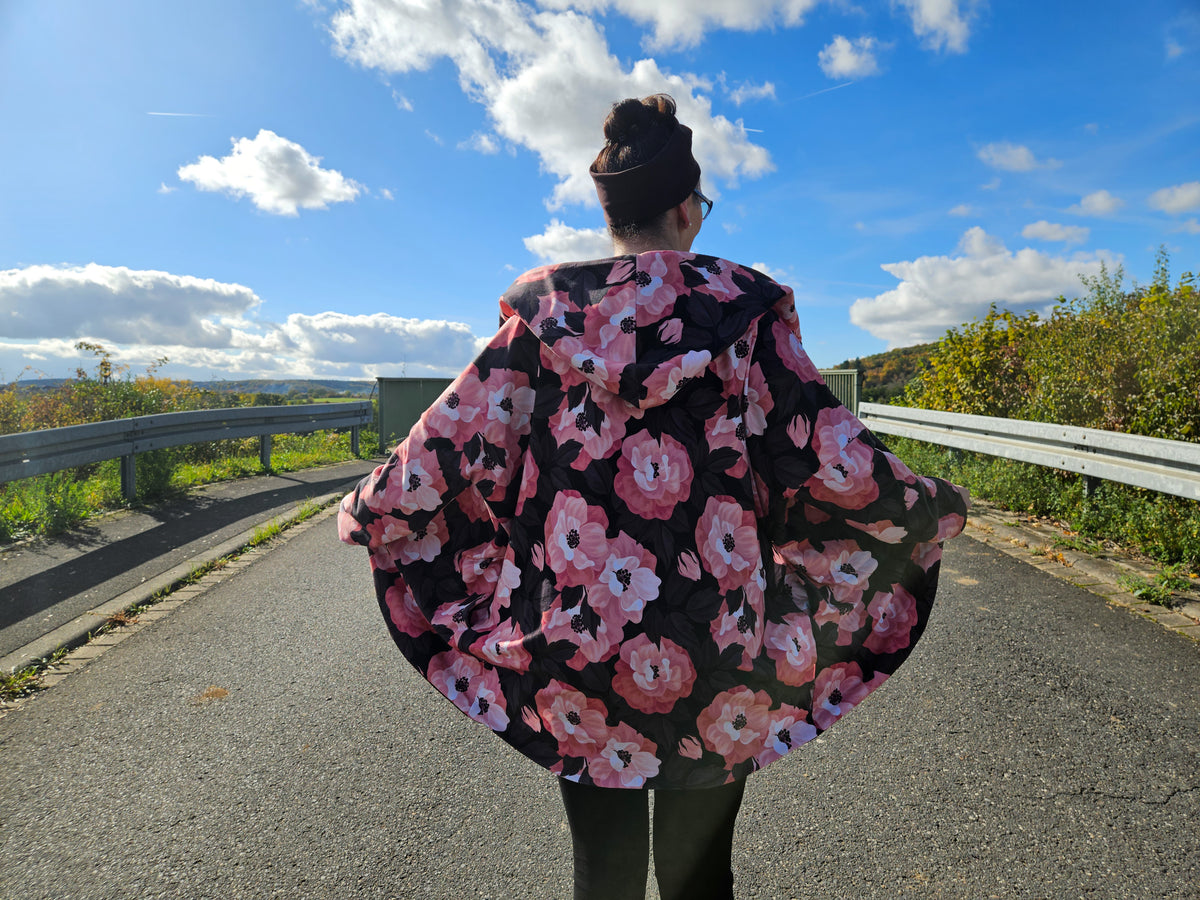 Tulpan - Oversized Cardigan &amp; Kuscheldecke to go