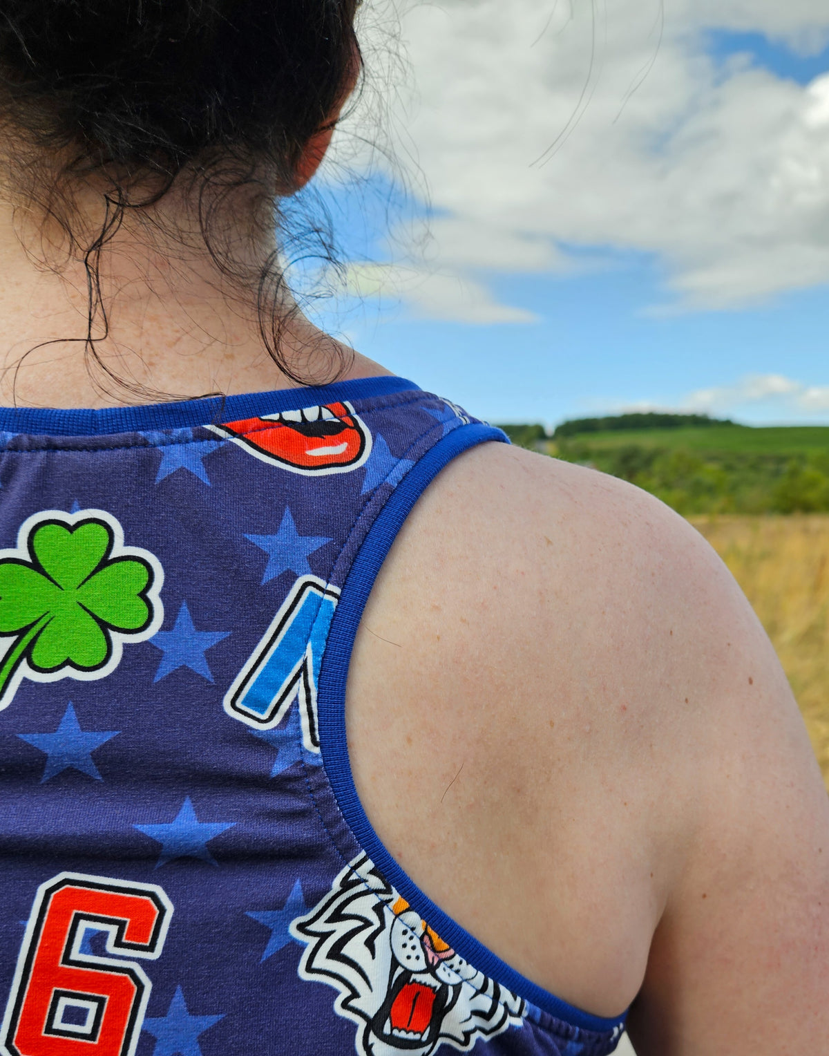 Sommarvind - legeres Top mit Racerback
