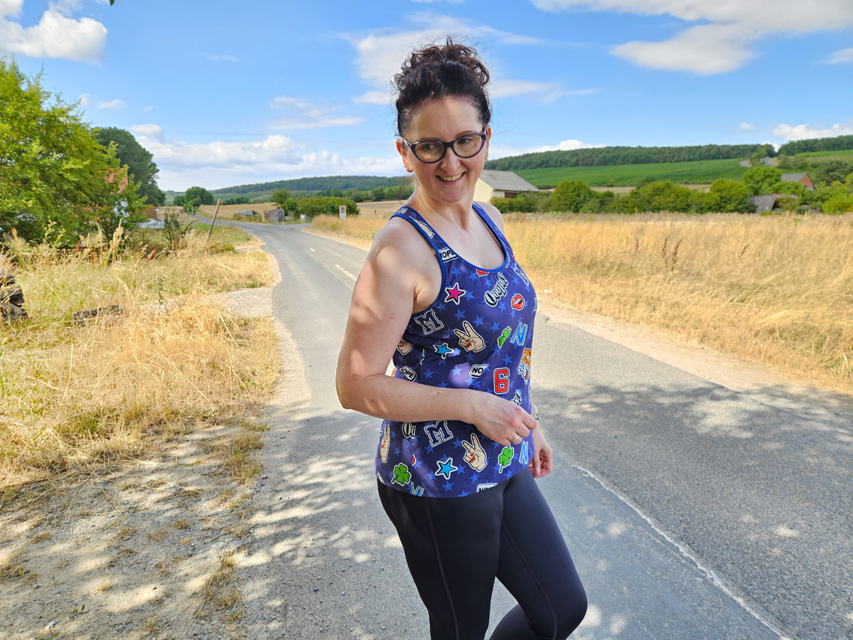 Sommarvind - legeres Top mit Racerback