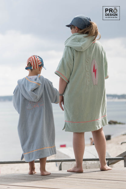 Knubbsäl - Strandponcho für die ganze Familie