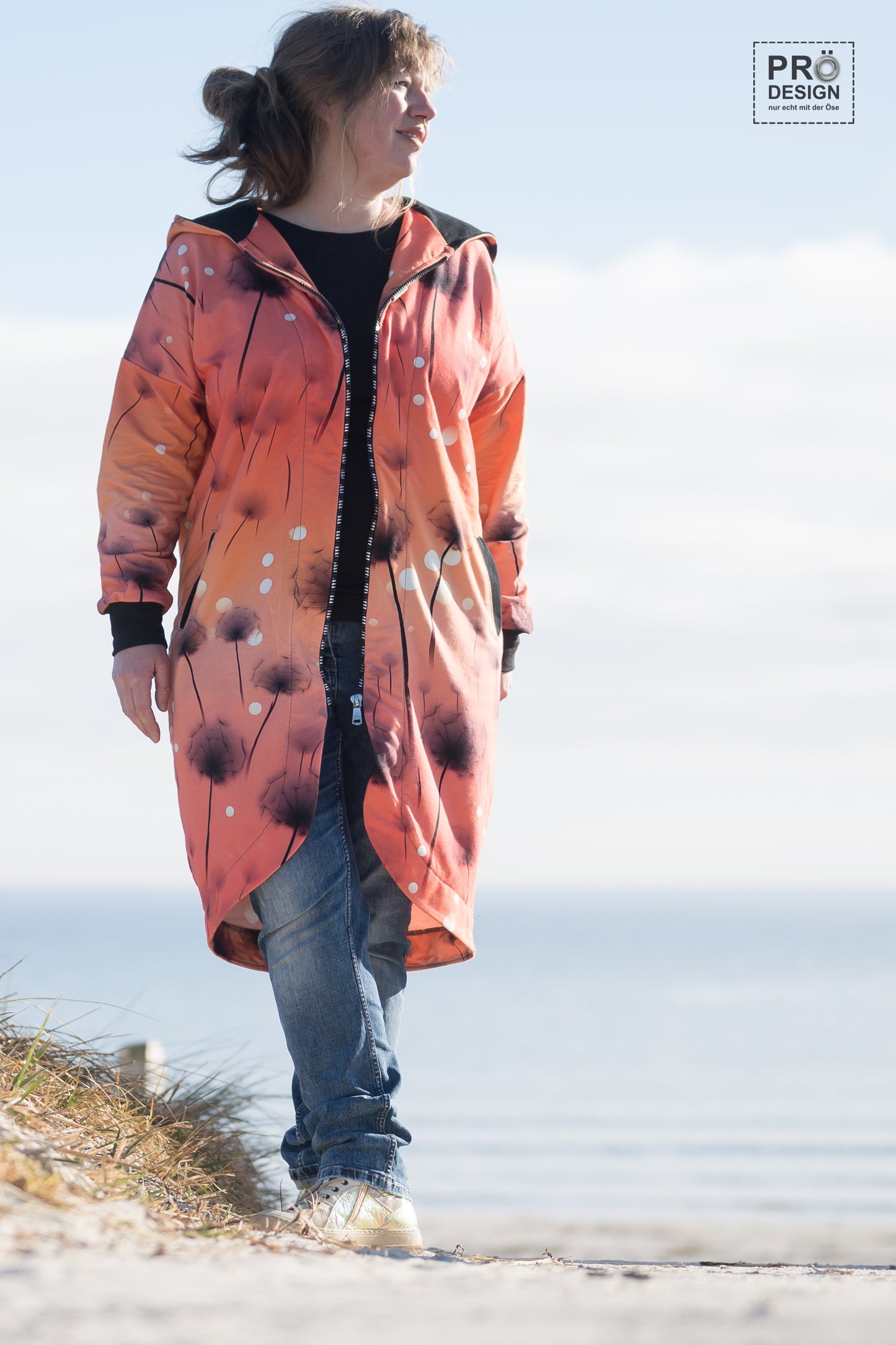 Harpljud - Sweatjacke Gr. 30-50