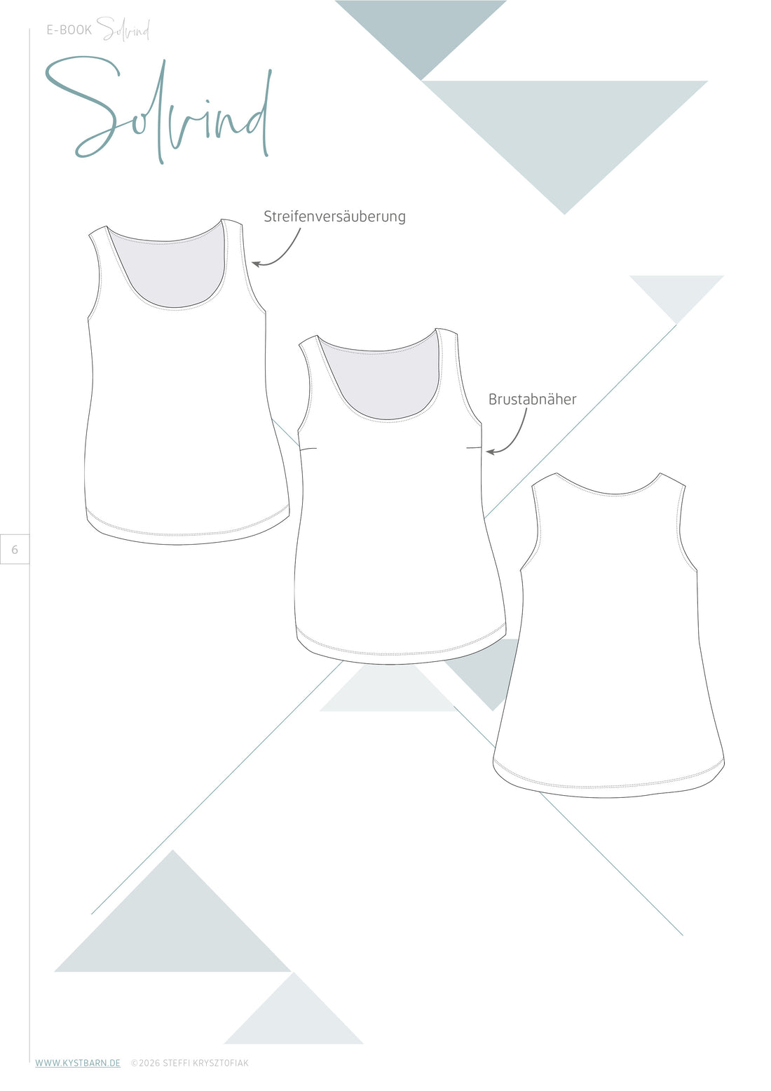 Solvind - legeres Tanktop