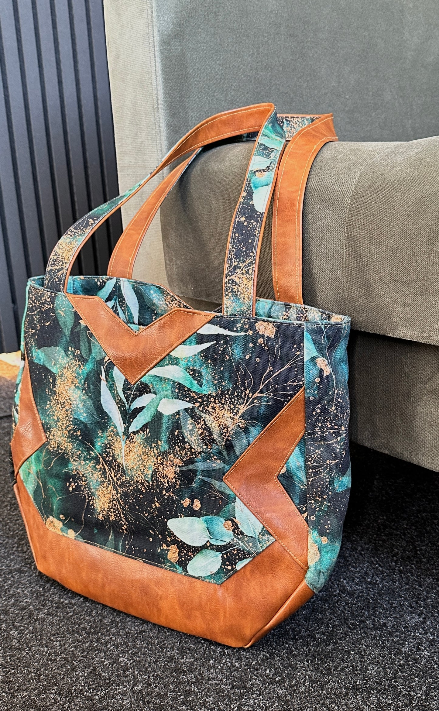 Popväska Shopper - Schnittmuster für einen Shopper