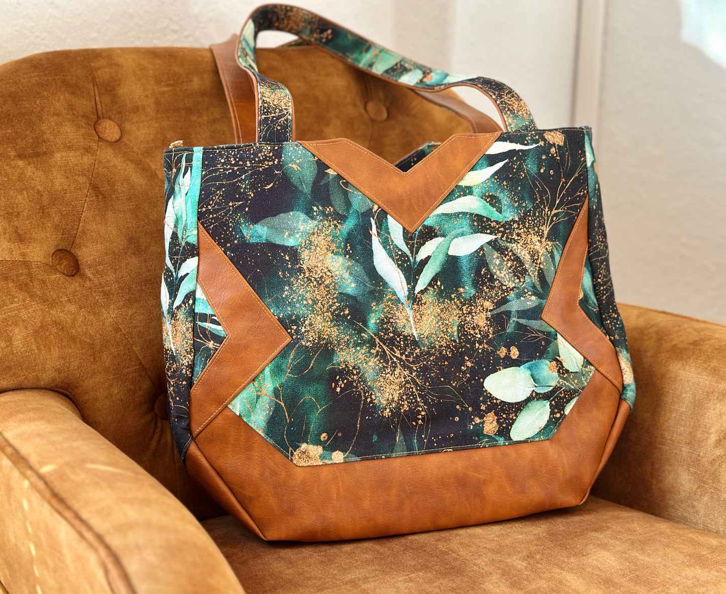 Popväska Shopper - Schnittmuster für einen Shopper