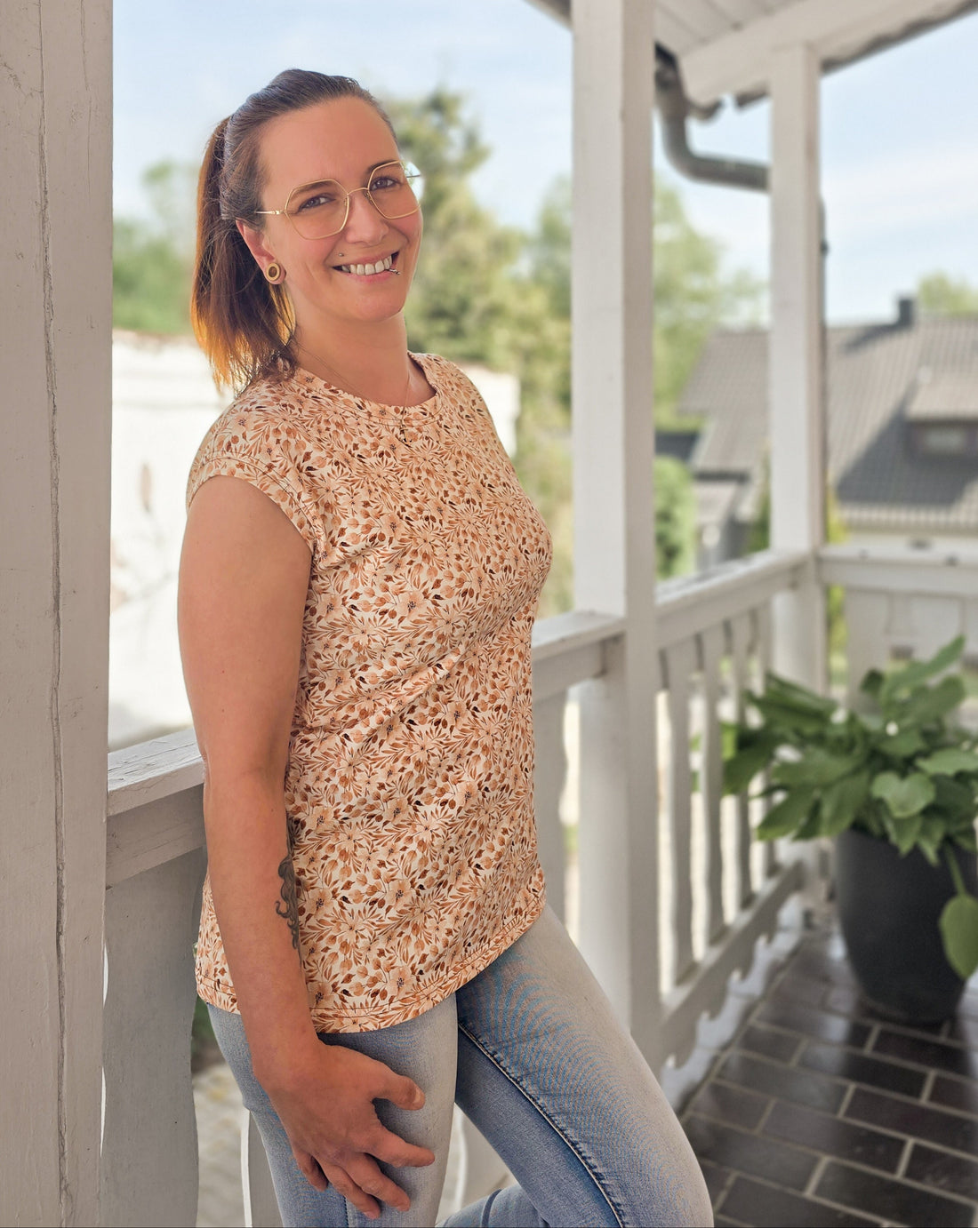 Namnlös - lässiges T-Shirt Größen 30-50