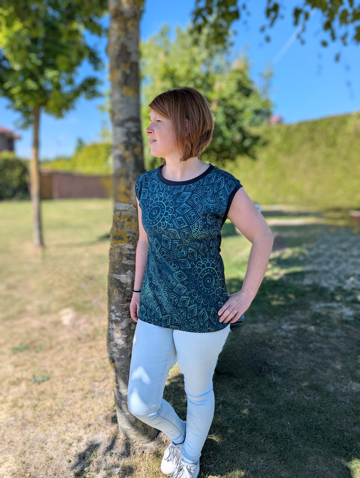 Namnlös - lässiges T-Shirt Größen 30-50
