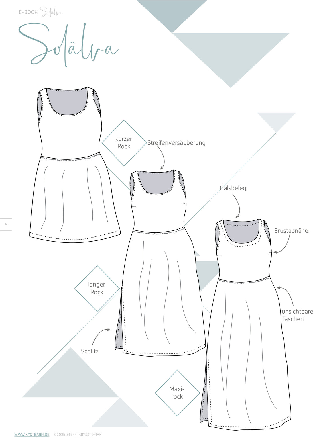 Solälva - Sommerkleid in 3 Längen