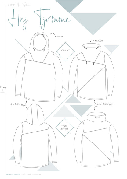 Hej Tjomme Herrenhoodie Gr. S-XXXL