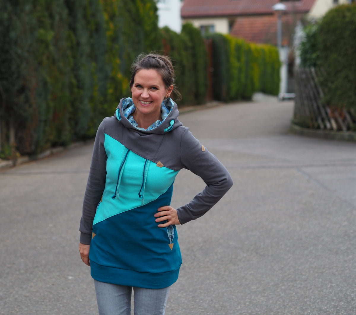 Hej Tjej! - Hoodie Gr. 30-48