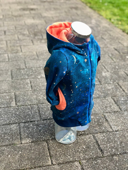 lilla Frostknöl - Kinder Sweatjacke Gr. 74-164