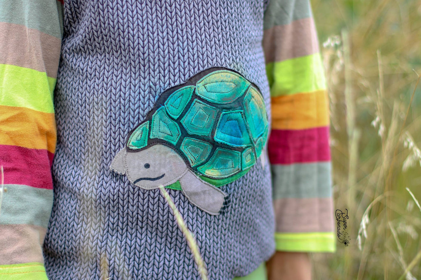 Applikationsvorlage Schildkröte