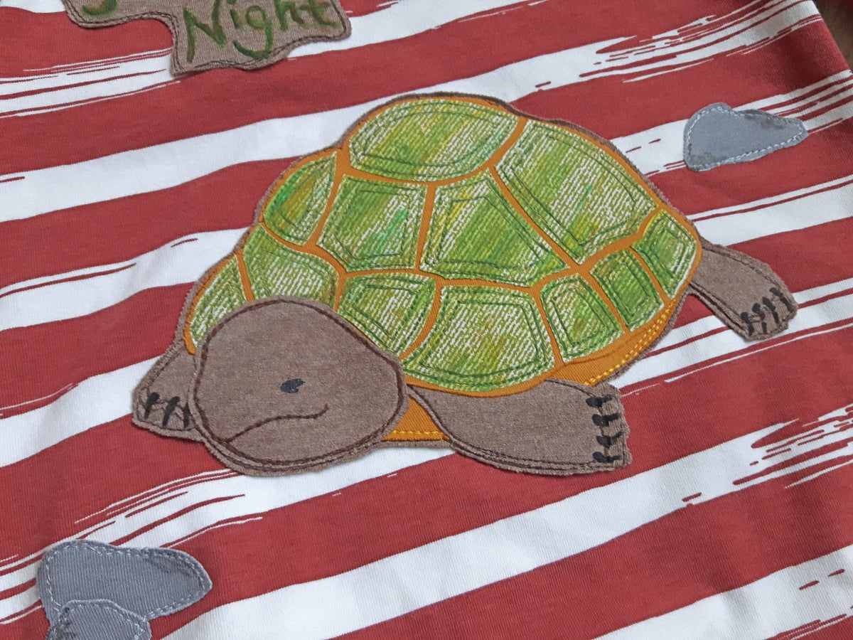 Applikationsvorlage Schildkröte