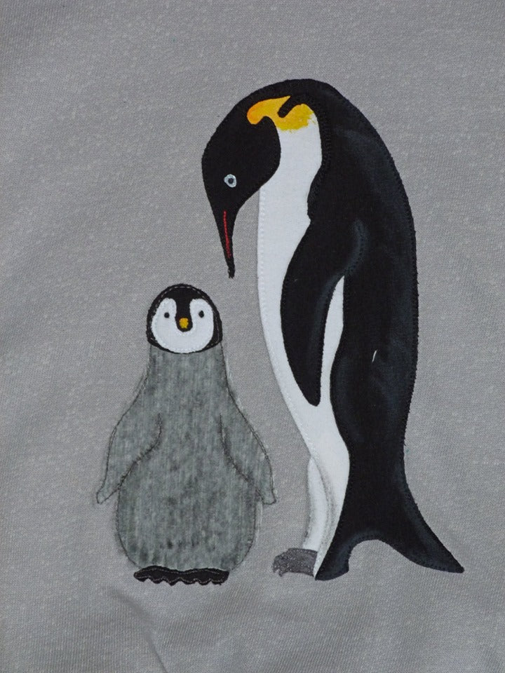 Applikationsvorlage Pinguinmama