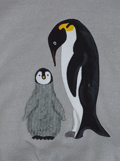 Applikationsvorlage Pinguinmama