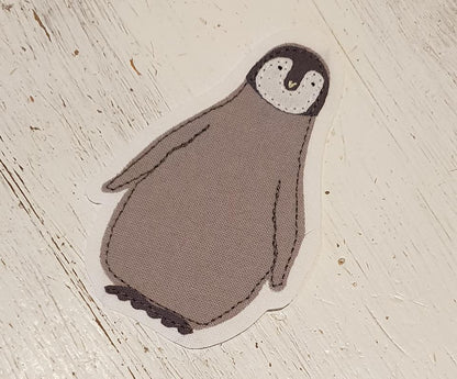 Applikationsvorlage Pinguin-Baby