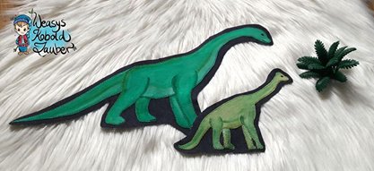 Applikationsvorlage Brachiosaurus