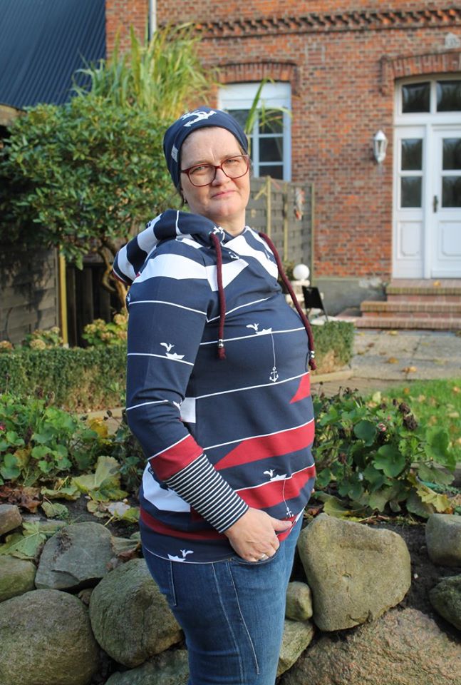 Vinter Hoodie (ADD ON Glädjen-Serie) Gr. 30-44