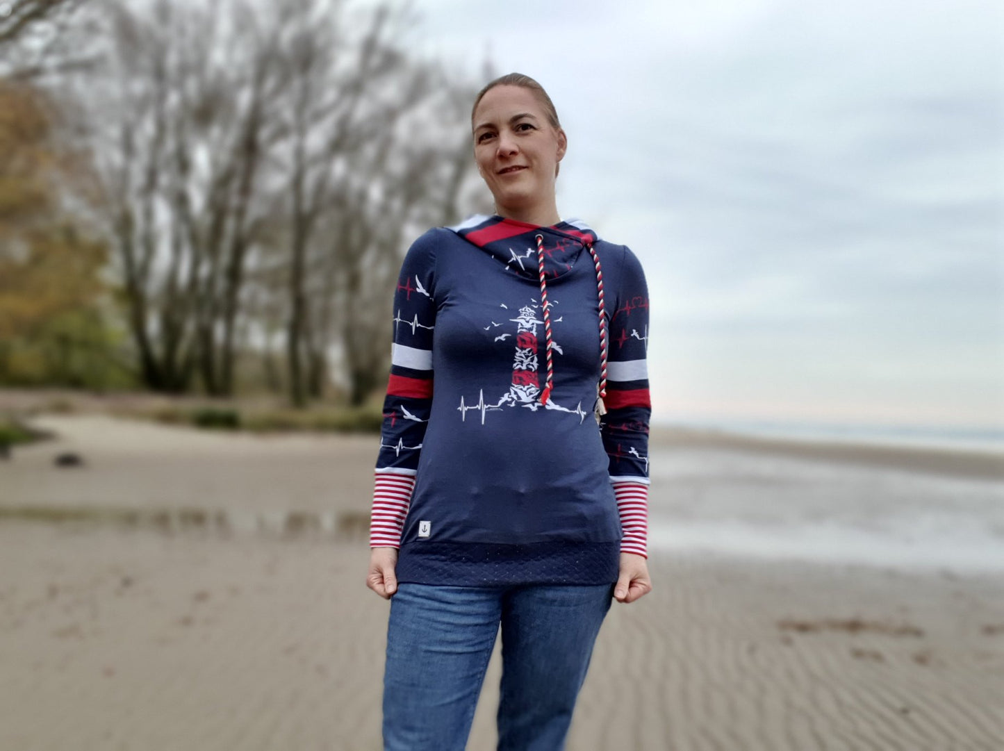Vinter Hoodie (ADD ON Glädjen-Serie) Gr. 30-44