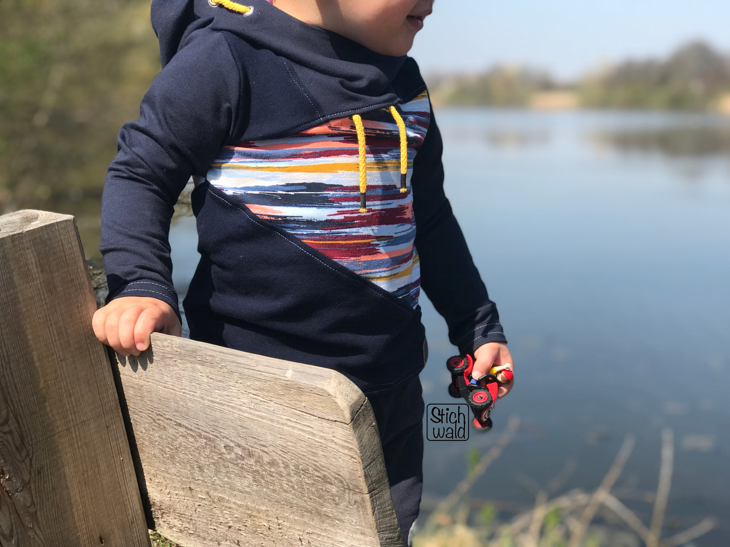 Hejsan - Hoodie für Kinder Gr. 86-164