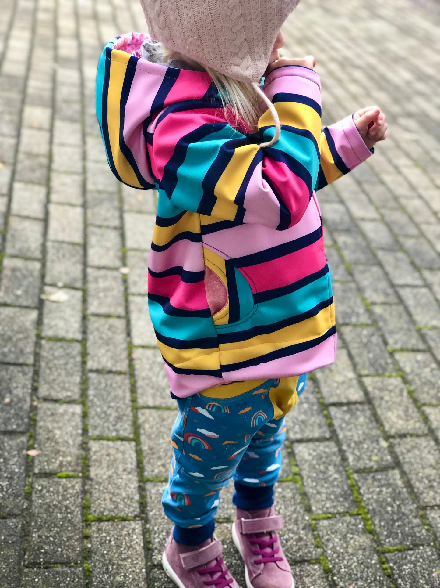 Lilla Vinter Frostknöl - Softshelljacke, Draußenjacke, Walkjacke, Winterjacke für Kinder Gr. 74-164