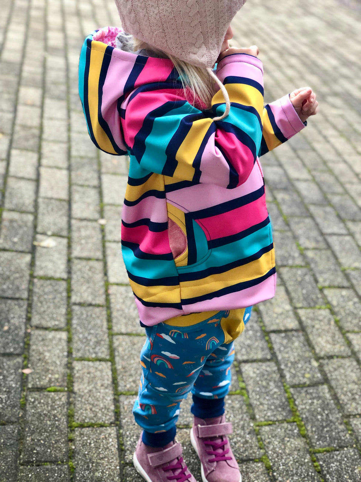 Lilla Vinter Frostknöl - Softshelljacke, Draußenjacke, Walkjacke, Winterjacke für Kinder Gr. 74-164