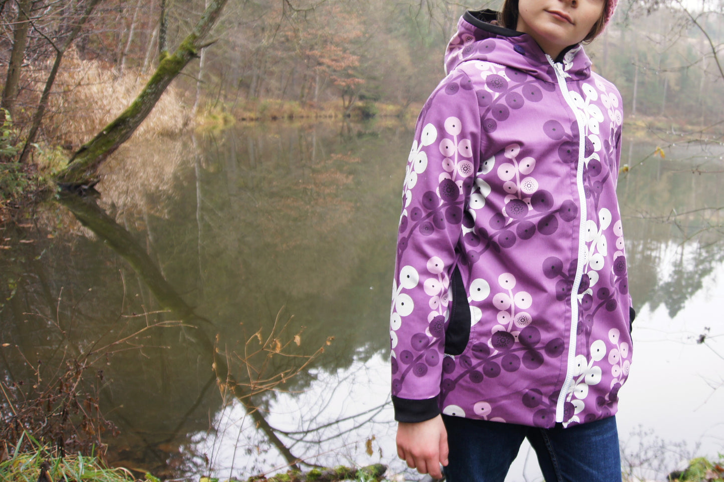 Lilla Vinter Frostknöl - Softshelljacke, Draußenjacke, Walkjacke, Winterjacke für Kinder Gr. 74-164
