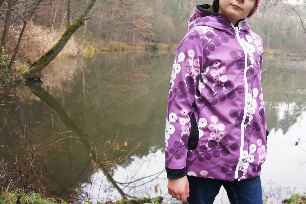 Lilla Vinter Frostknöl - Softshelljacke, Draußenjacke, Walkjacke, Winterjacke für Kinder Gr. 74-164