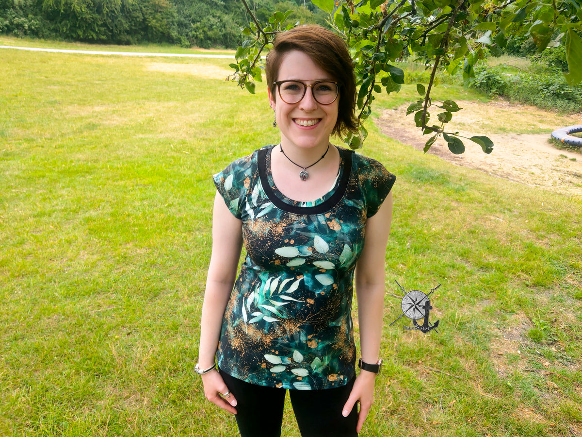 Trollslända - Top, Shirt mit Racerback Gr. 30-46