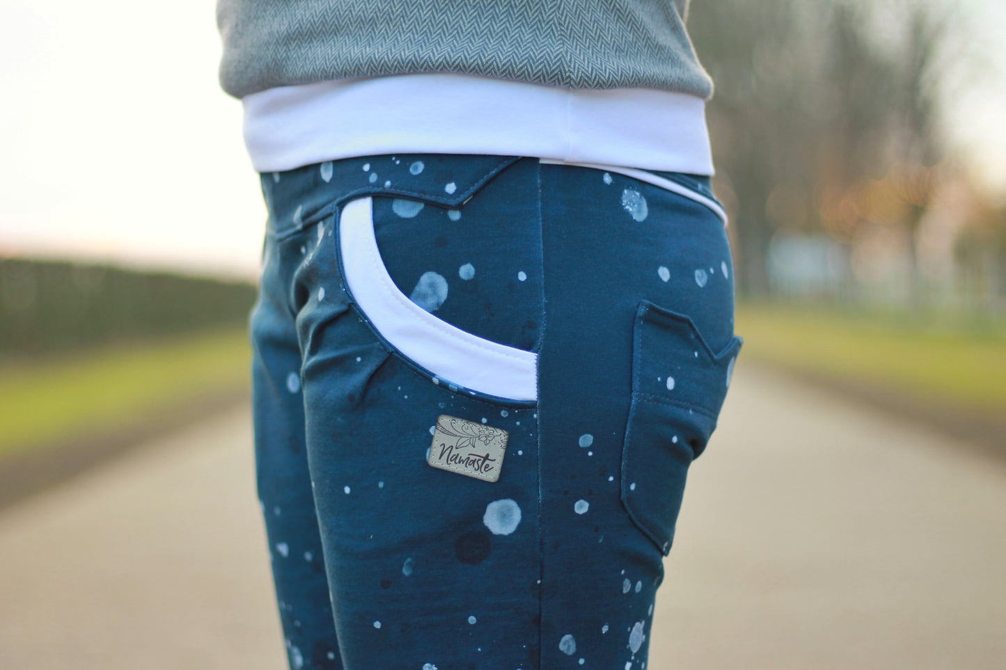 Glimmors - schmale Hose Gr. 30-48