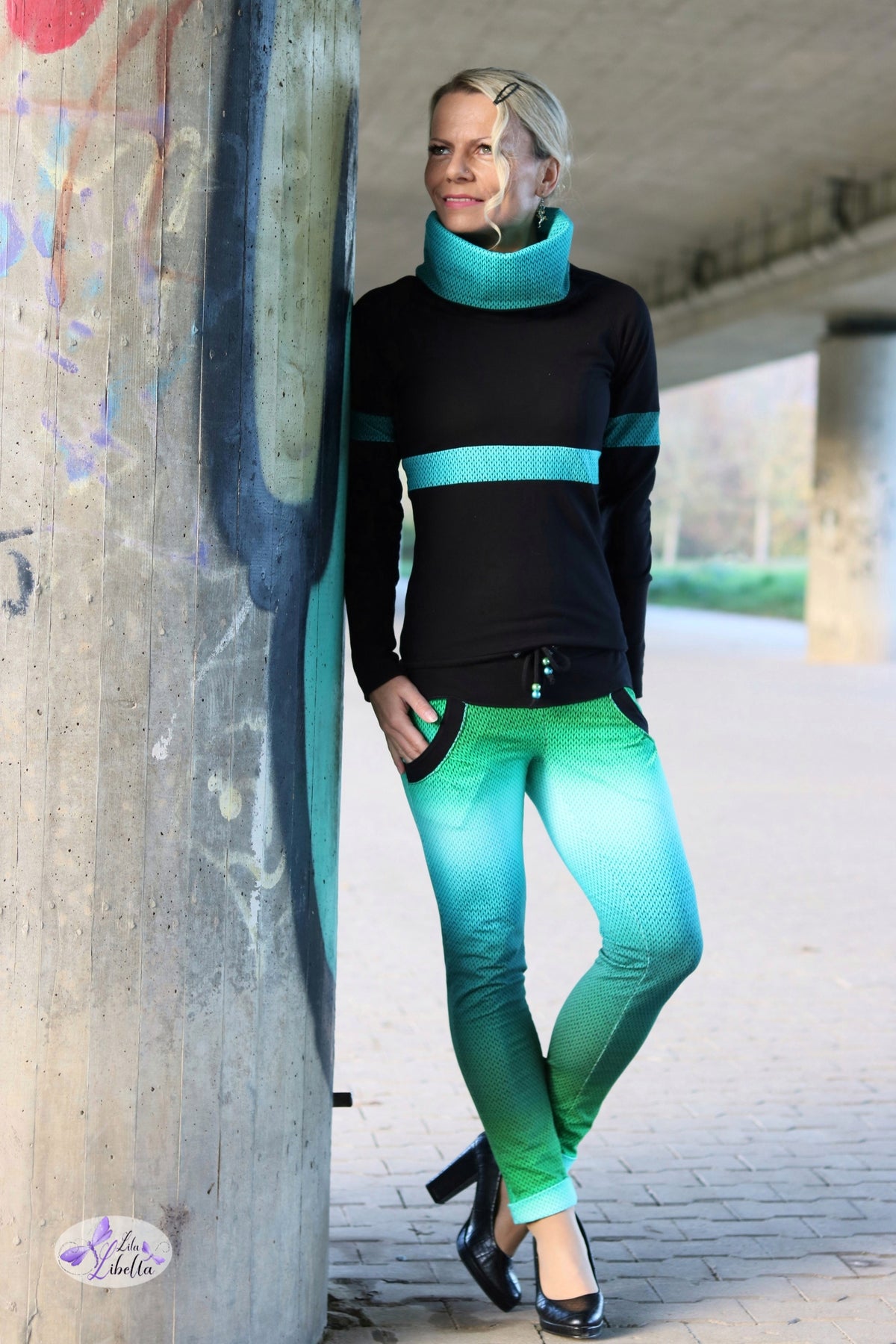 Glimmors - schmale Hose Gr. 30-48