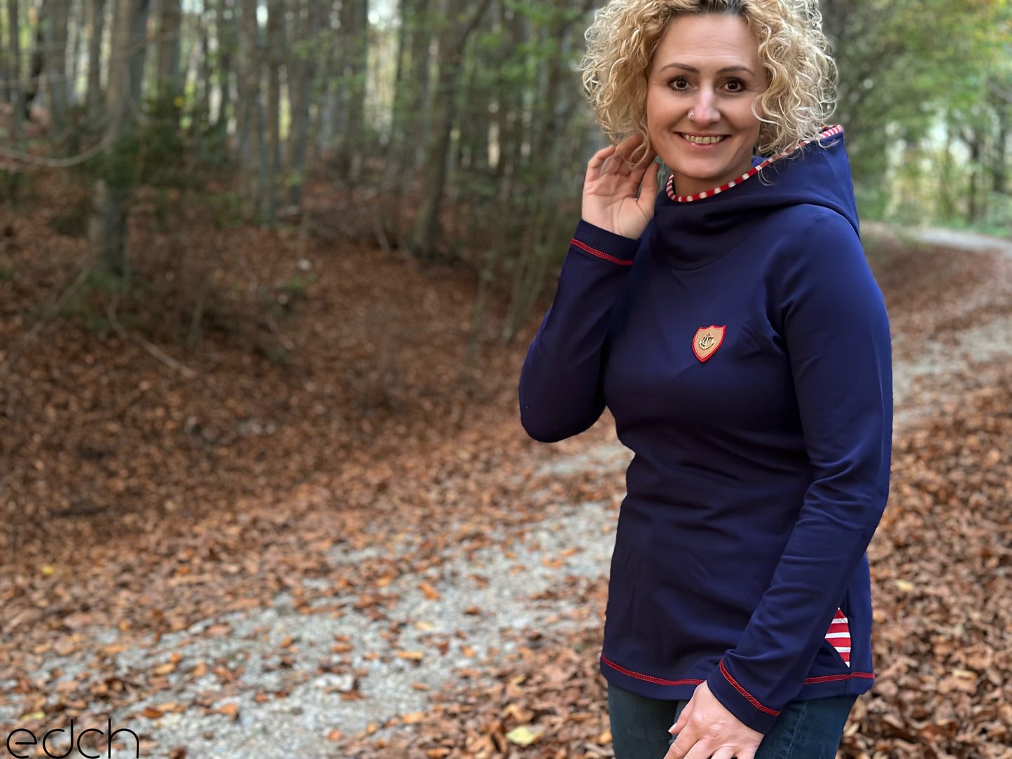 Fjäder - Shirt, Hoodie, Longhoodie, Hoodiekleid Gr. 30-50