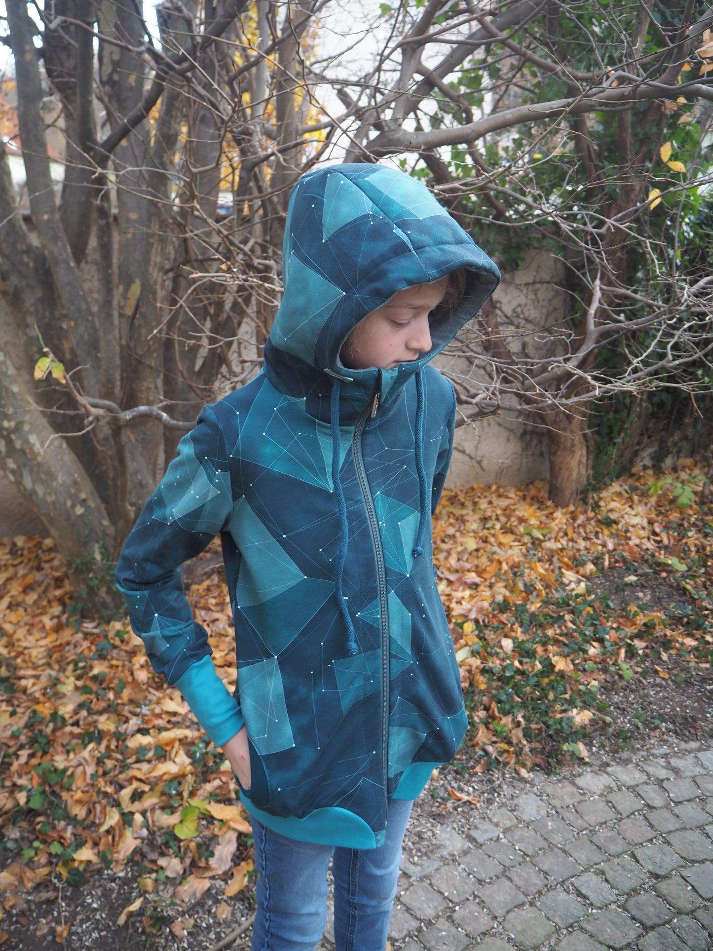lilla Frostknöl - Kinder Sweatjacke Gr. 74-164