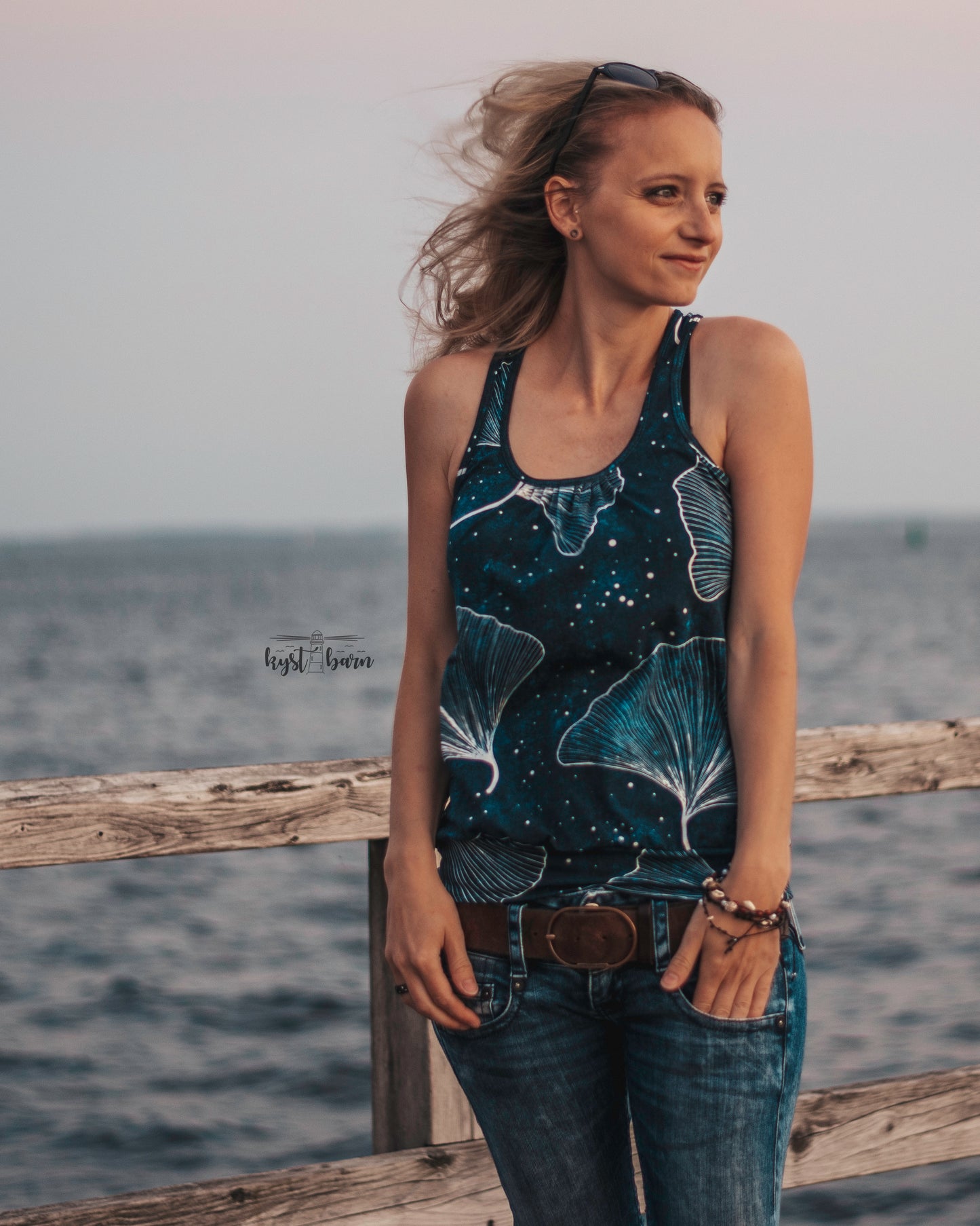 Stjärnfall - Top, Ballonkleid, Kleid mit Racerback Gr. 30-48