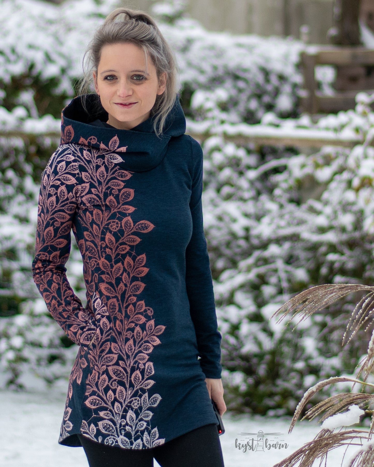 Fjäder - Shirt, Hoodie, Longhoodie, Hoodiekleid Gr. 30-50