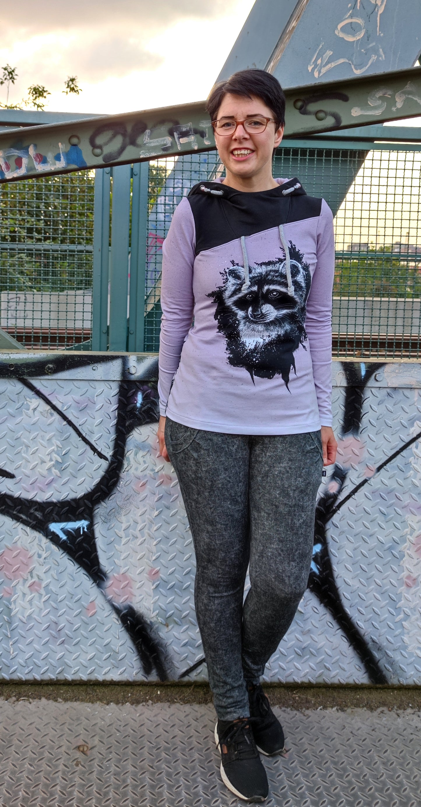 Hej Tjej! - Hoodie Gr. 30-48