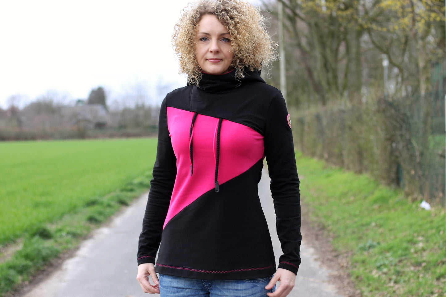 Hej Tjej! - Hoodie Gr. 30-48