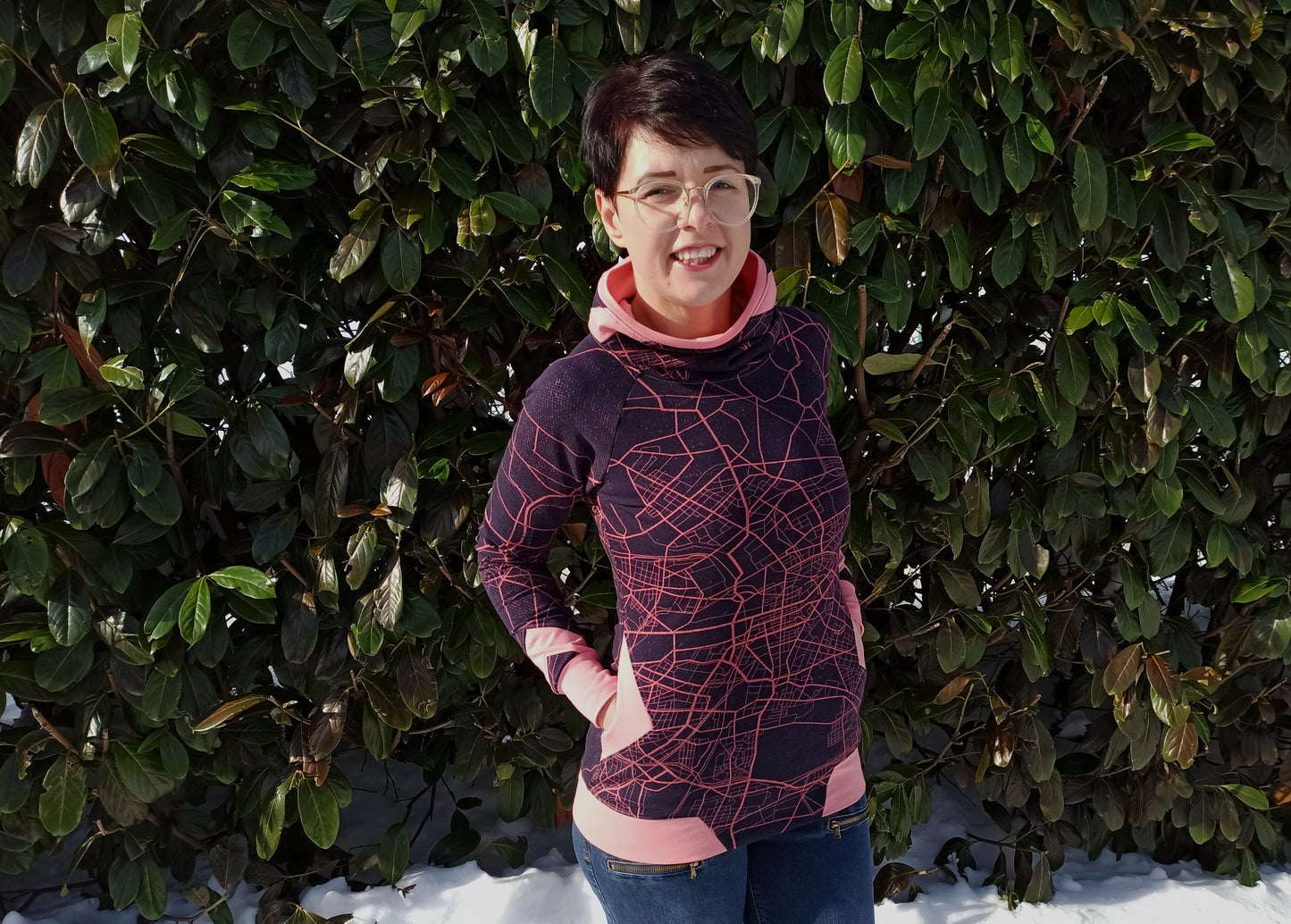 Popväska - Raglan Pulli, Hoodie, Shirt Gr. 30-48