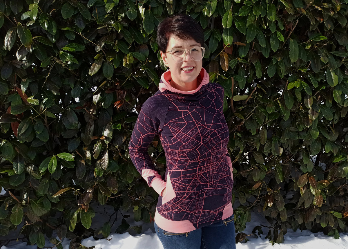 Popväska - Raglan Pulli, Hoodie, Shirt Gr. 30-48