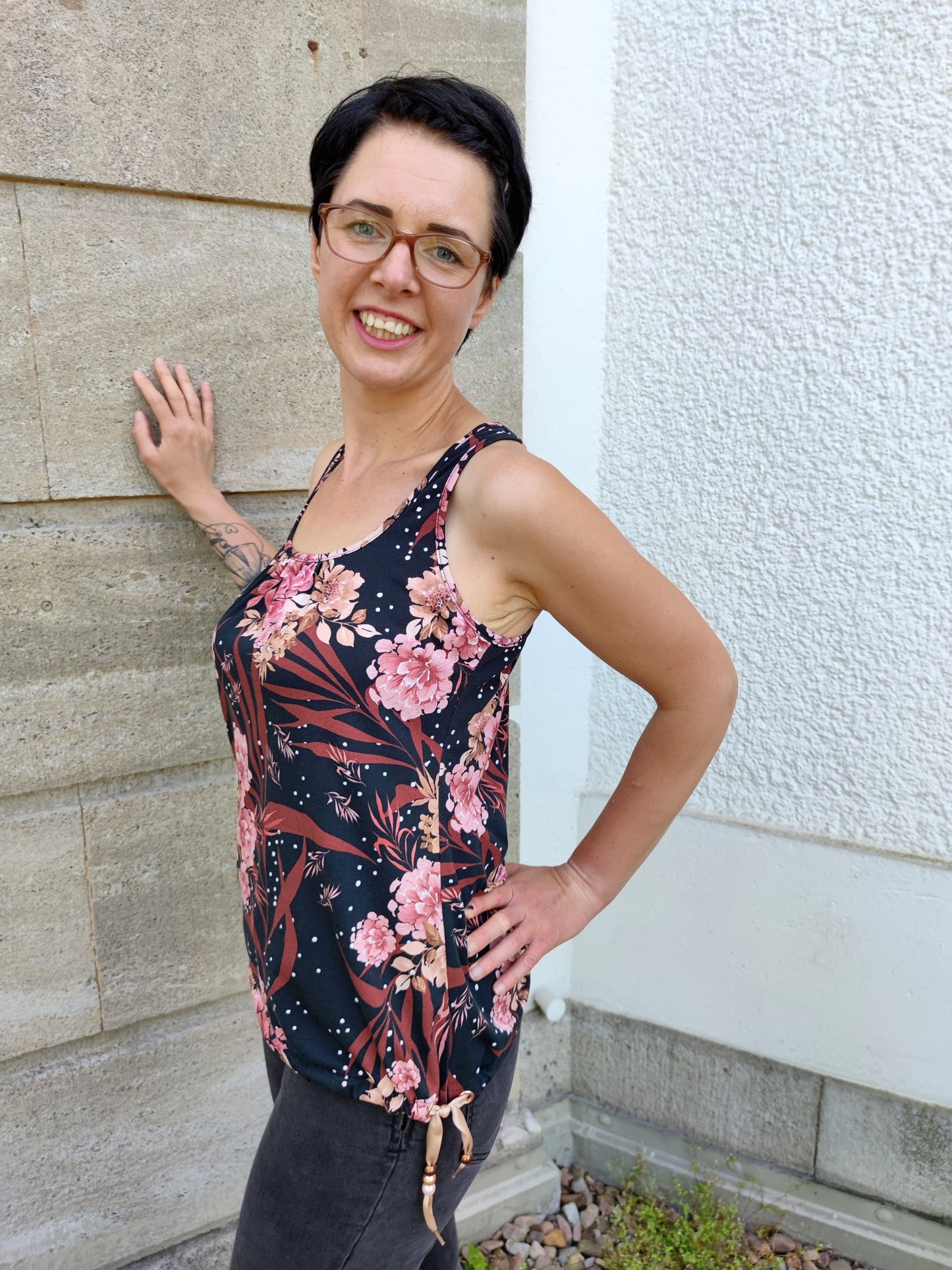 Stjärnfall - Top, Ballonkleid, Kleid mit Racerback Gr. 30-48
