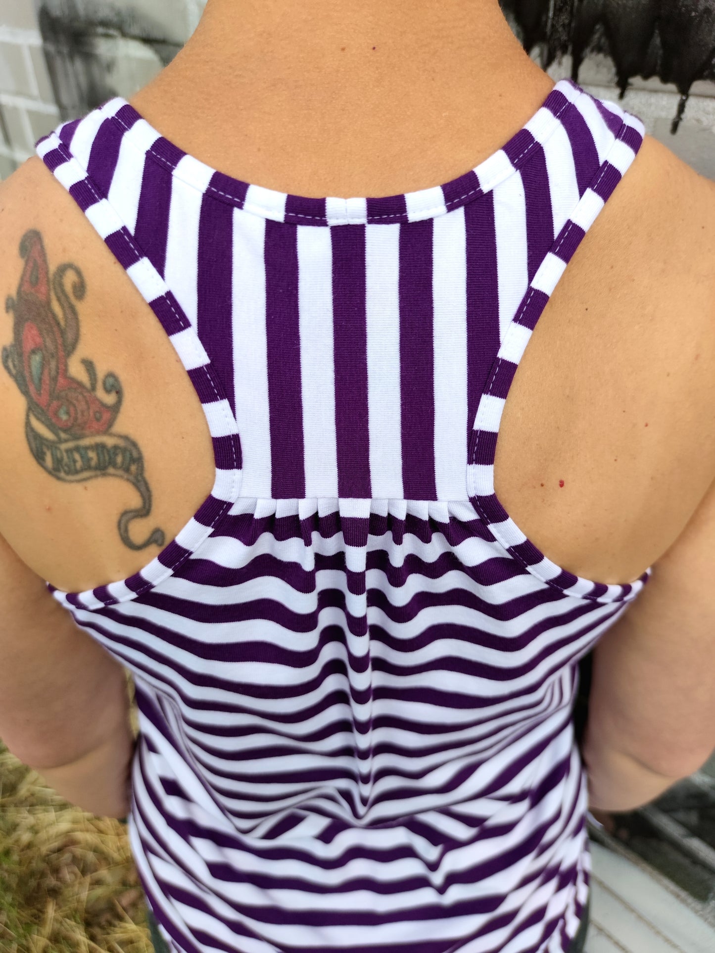 Stjärnfall - Top, Ballonkleid, Kleid mit Racerback Gr. 30-48