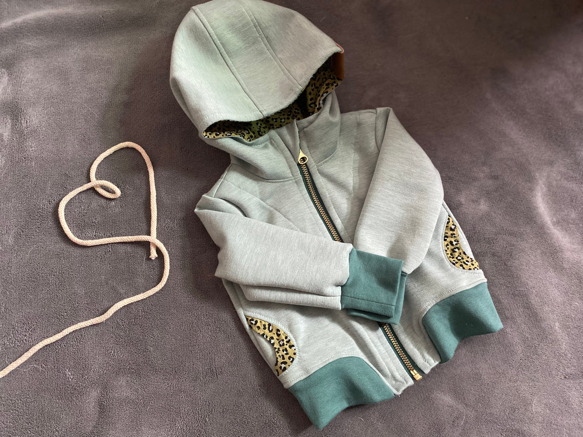 lilla Frostknöl - Kinder Sweatjacke Gr. 74-164