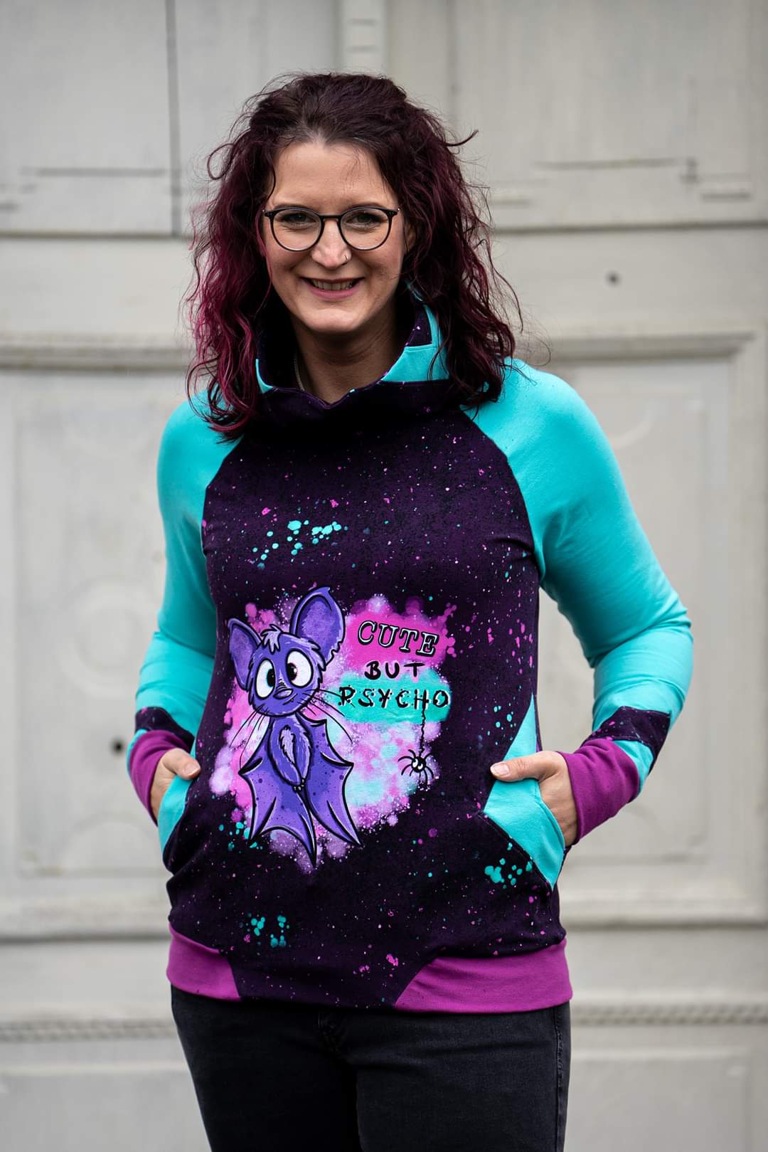 Popväska - Raglan Pulli, Hoodie, Shirt Gr. 30-48
