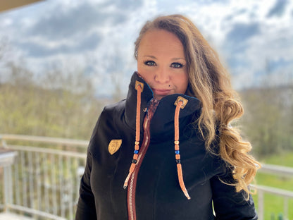 Fjäril - Hoodiejacke, Sweatjacke, Cardigan Gr. 30-48