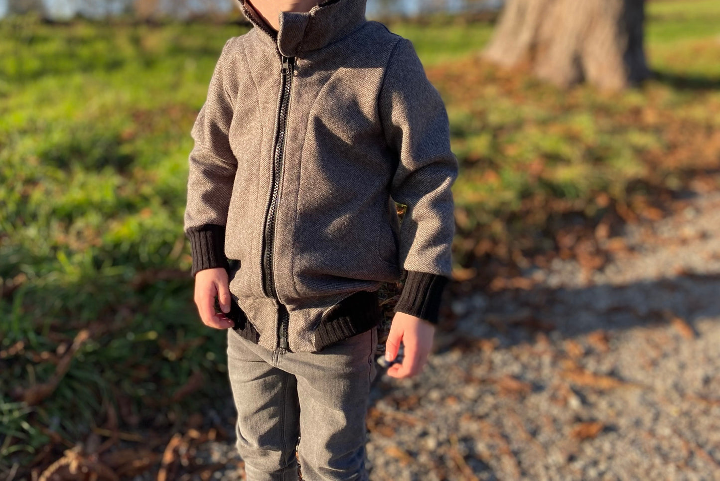 lilla Frostknöl - Kinder Sweatjacke Gr. 74-164