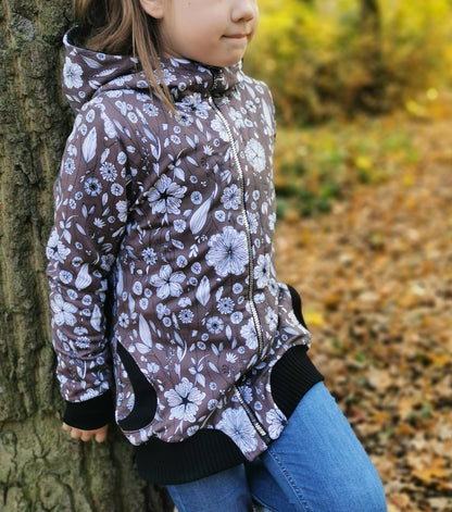 lilla Frostknöl - Kinder Sweatjacke Gr. 74-164