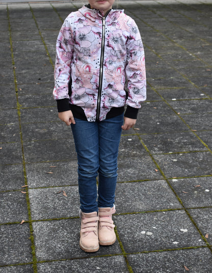 lilla Frostknöl - Kinder Sweatjacke Gr. 74-164