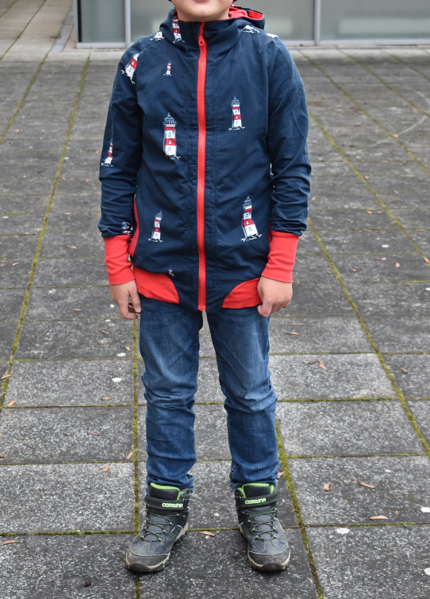 lilla Frostknöl - Kinder Sweatjacke Gr. 74-164