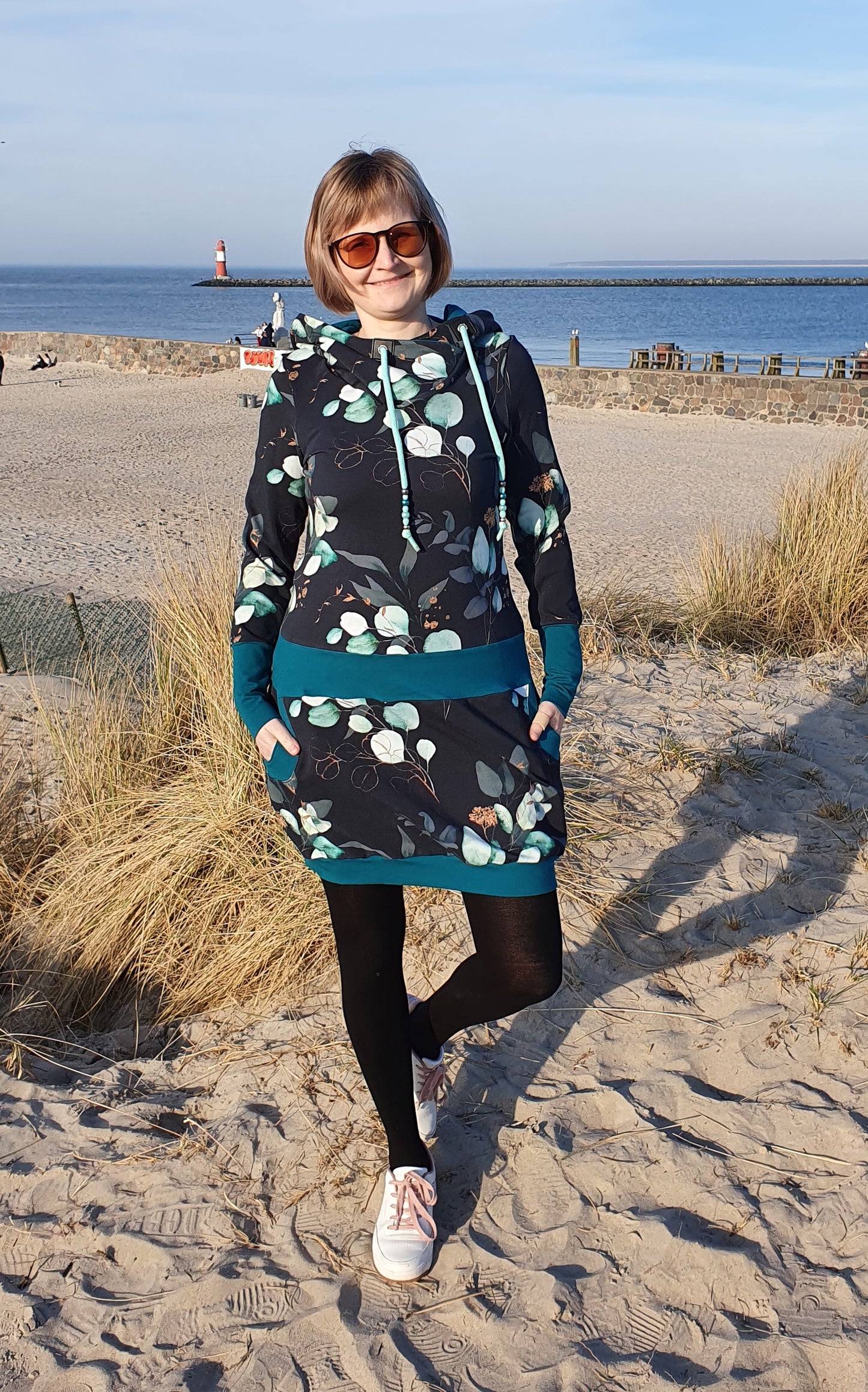 Vinterglädjen - Hoodiekleid, Hoodie, Rock Gr. 30-44